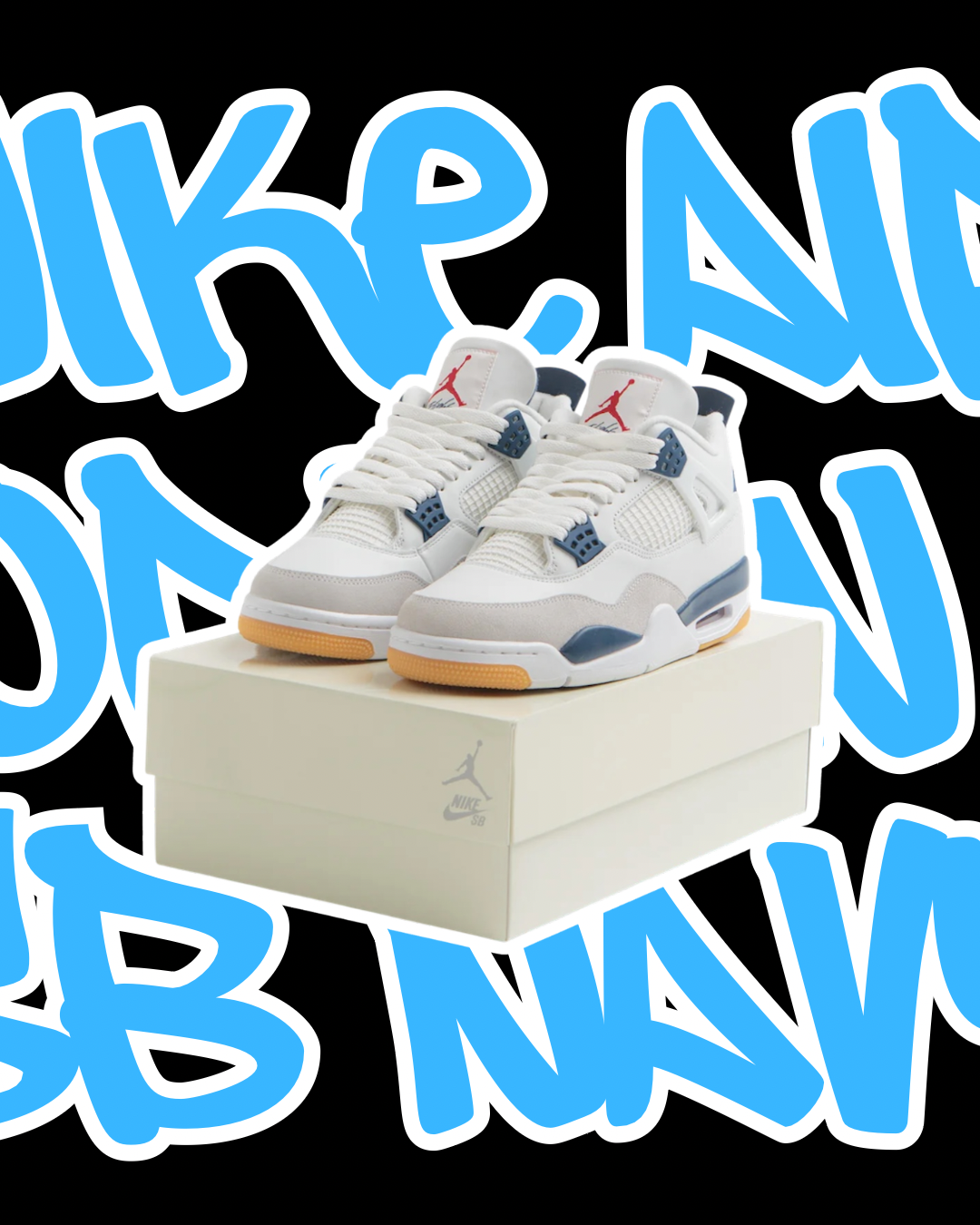 Nike Air Jordan 4 SB Navy