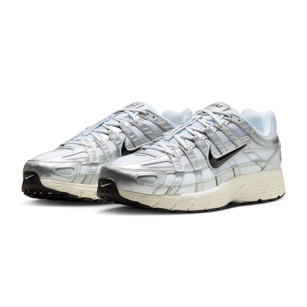 Nike P6000 ‘White Black Metallic Flat Silver’