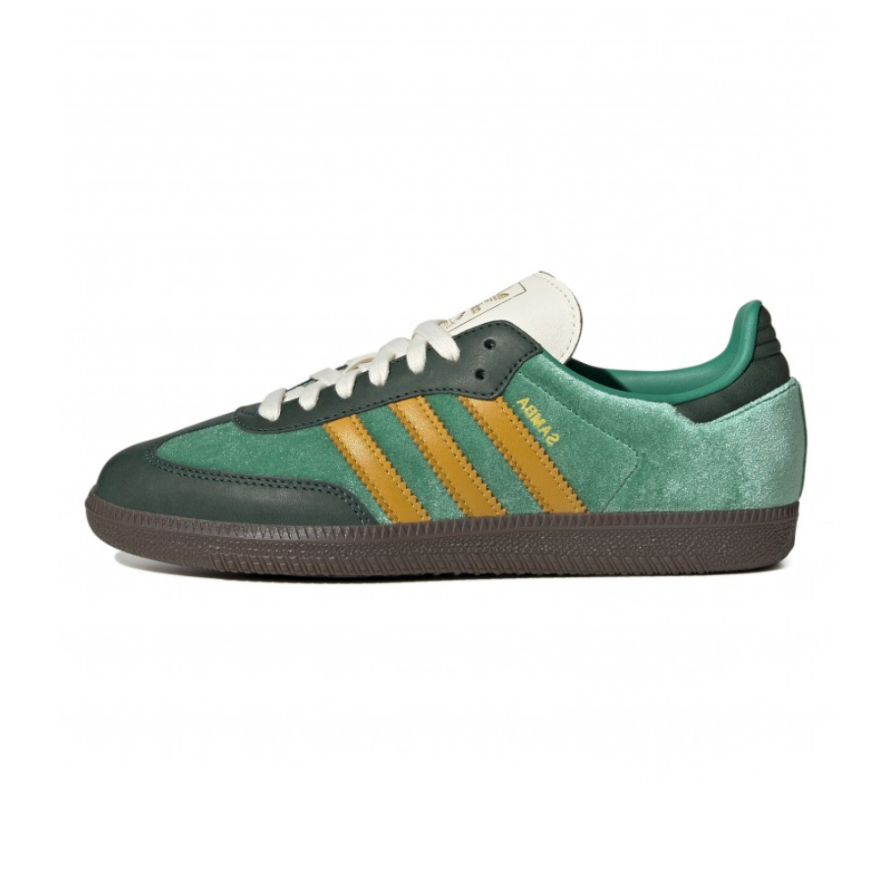Adidas Samba OG W Court Green & Preloved Yellow