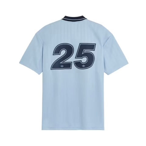 Adidas x Oasis Tour Jacquard Jersey T-Shirt Blue